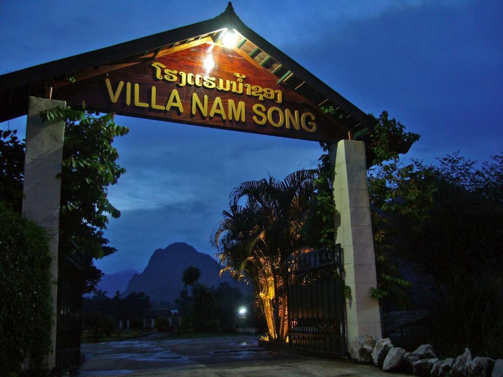 Villa Nam Song Vangviang Kültér fotó
